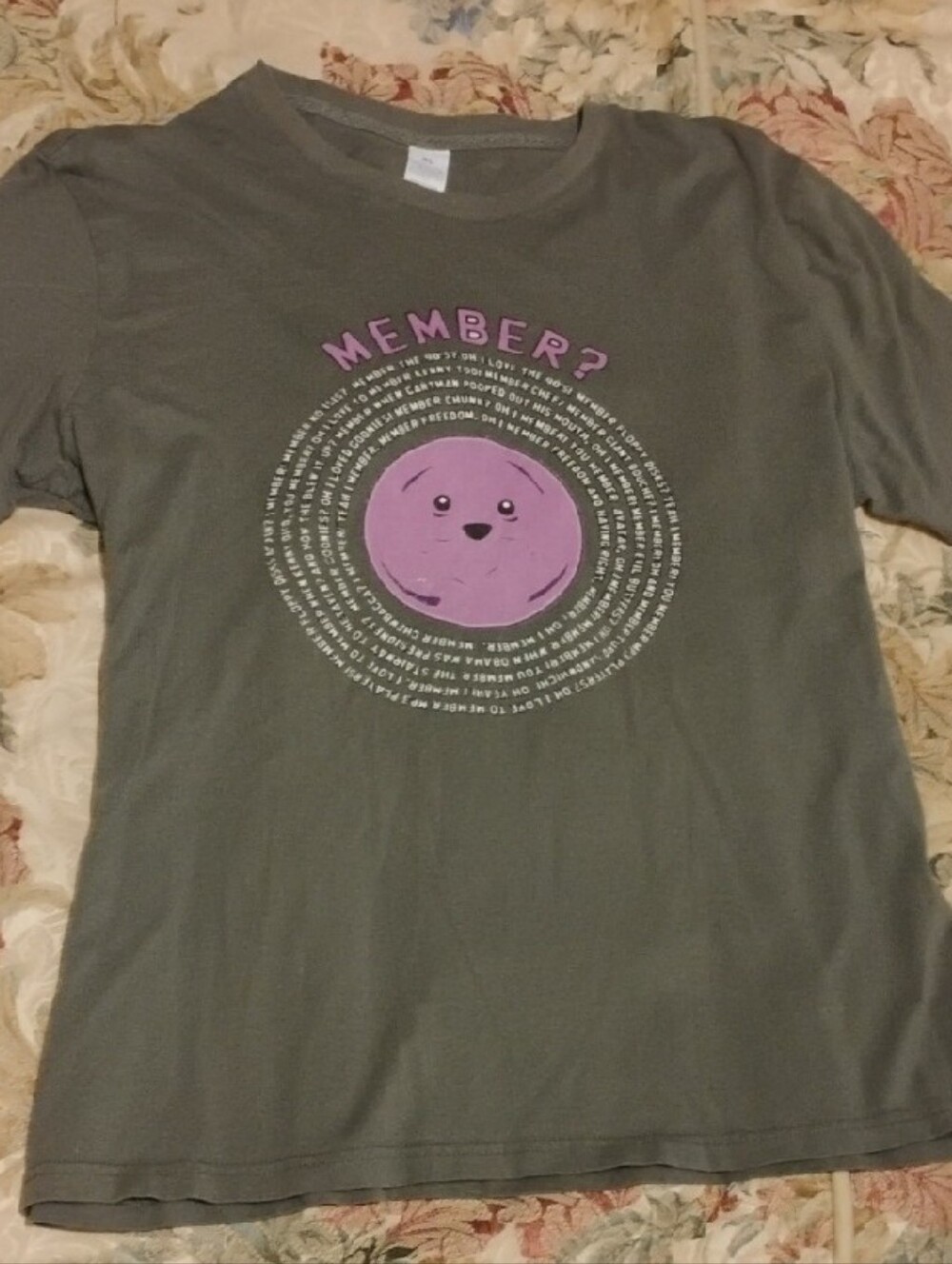 South Park .... Member? Heather Grey Short Sleeve Tee